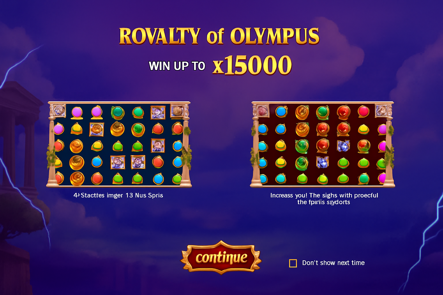 Royalty of Olympus preview